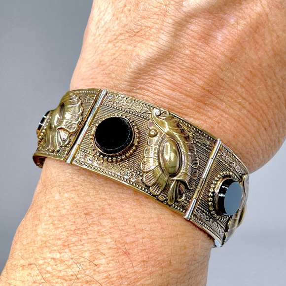 Vintage Art Nouveau Bracelet - Picture 13 of 16